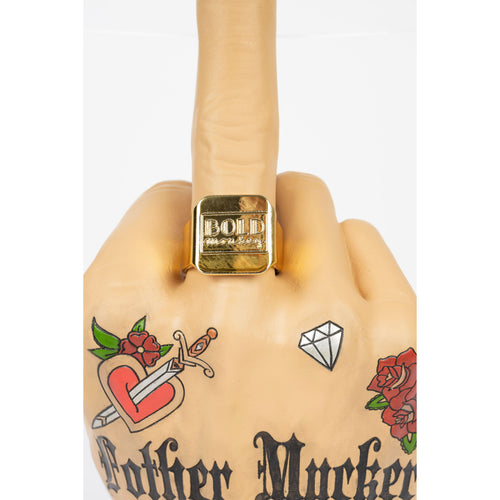 Bold Monkey Fother Mucker Bijzettafel Liefde - Beige