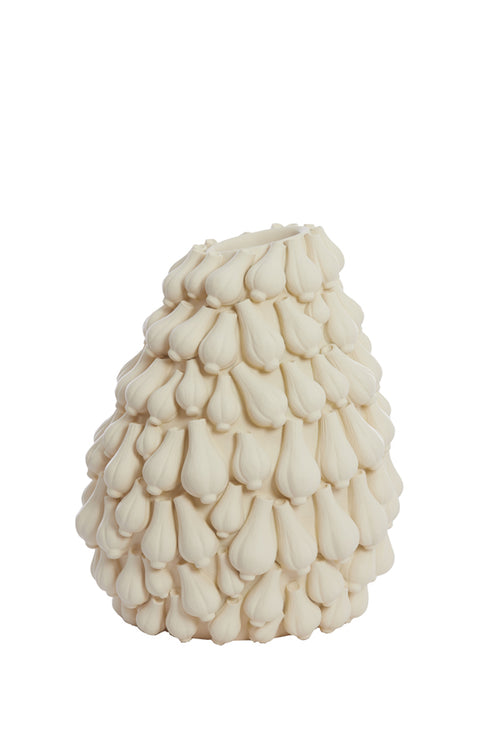 Light & Living vaas GARLIC - 42x39x47cm - wit - vtwonen shop