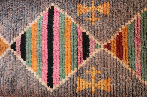 AFK Living vloerkleed Berber - handgemaakt - Wol - 74 x 351 cm - vtwonen shop