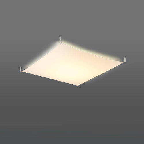 Sollux Lighting Plafondlamp LUNA 2 wit - 105x105x15cm