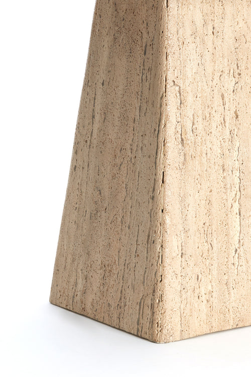 Light & Living bijzettafel KEPAMI - Ø40x49cm - bruin - vtwonen shop