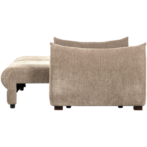 WOOOD 3-zits slaapbank Jonne - Chennile - Naturel - 92x233x105 - vtwonen shop