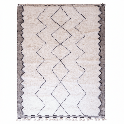 AFK Living vloerkleed Berber - handgemaakt - Wol - 348 x 249 cm