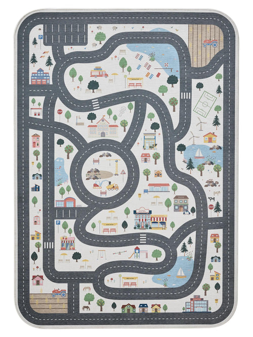 benuta kindervloerkleed Linus - crème - 120x170 cm