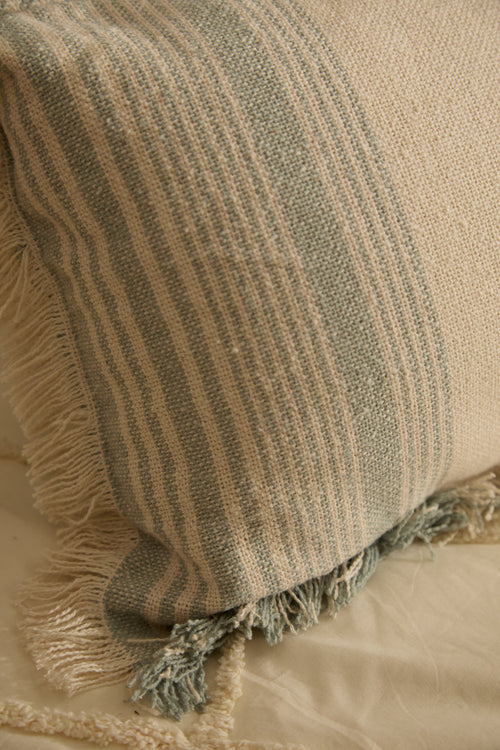 Calma House Kussenhoes Creta - Turkoois - 30x60