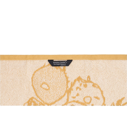 Luxe Keukendoek en Theedoek - Van Gogh Museum - Sunflowers Geel - Bunzlau Castle - 100% biologisch GOTS katoen