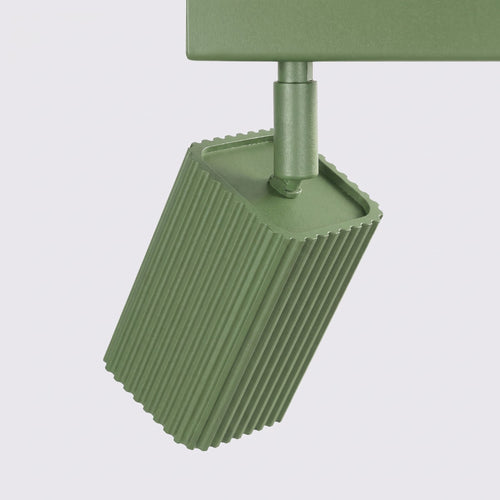 Sollux Lighting Plafondlamp RAYO 3L saliegroen - 45x6x16,5cm