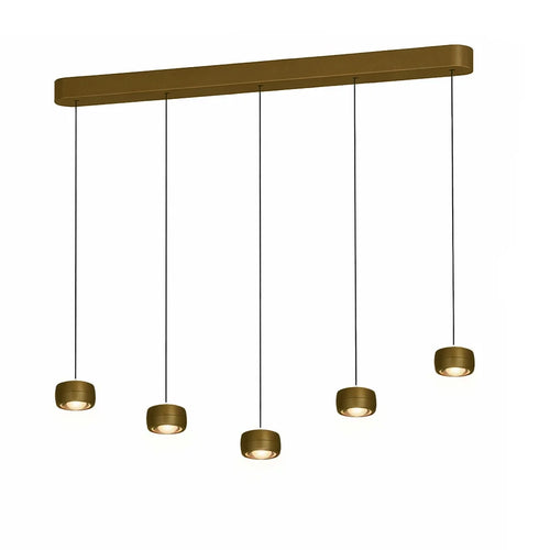 Freelight hanglamp Cosmo - 5 lichts - 120  x 180   cm - brons goud