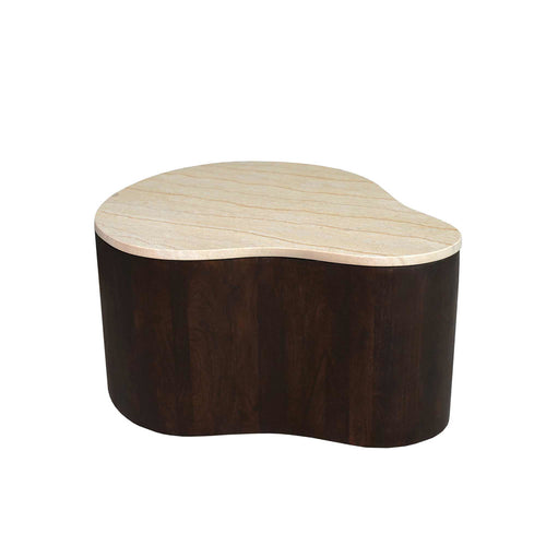 Starfurn Salontafel Lovi - Organisch Bruin Hout - 77x60x35cm
