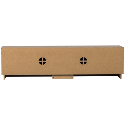 WOOOD Zuma tv-meubel - Push-To-Open - Eiken - Transparant - 52x200x45 - vtwonen shop