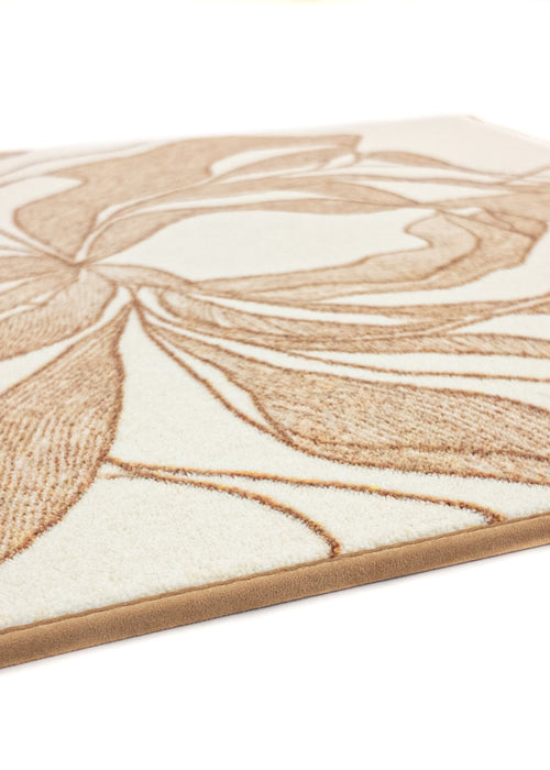 Vloerkleed MOMO rugs x NOŪRA studios - Bloom Beige/ terra 300x400 cm