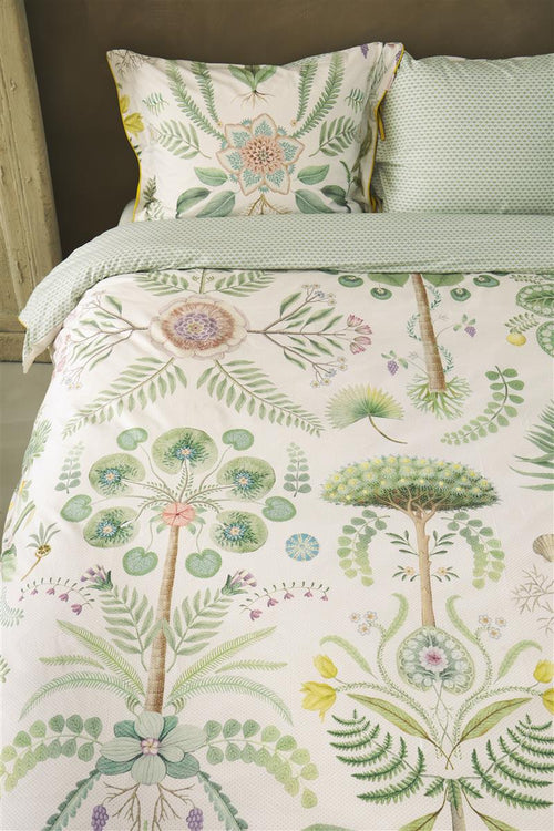 Pip Studio dekbedovertrek Bamboleo - 240x200/220 cm - gebroken wit