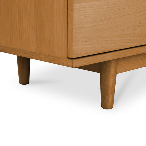 Furnhouse tv-meubel Kerteminde - Natuurlijk eikenhout - MDF, eikenfineer - 45x160x53