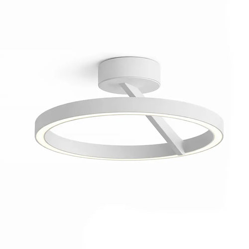 Artdelight plafondlamp Oregon - 1 lichts - 33  x 14.1   cm - wit
