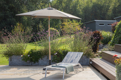 Nest outdoor Edit verstelbare parasol grijs -  Ø 2,5 meter - vtwonen shop