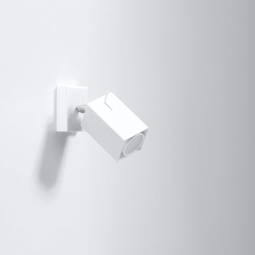 Sollux Lighting Wandlamp MERIDA wit - 8x16x8cm