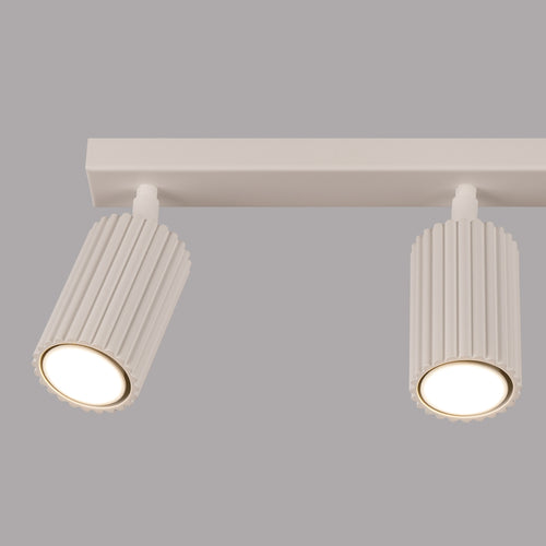 Sollux Lighting Plafondlamp KARBON 3L beige - 45x6,5x16,5cm