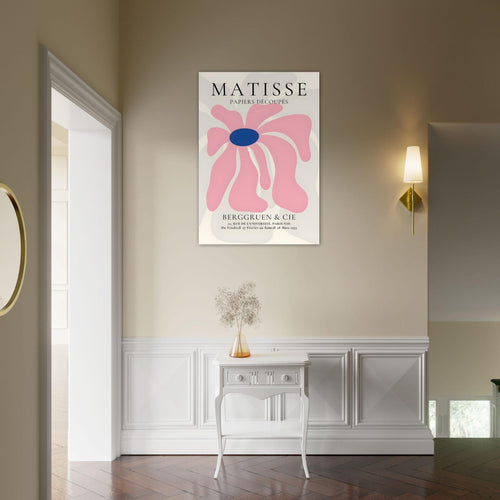 Artfulprints Poster Matisse - Pink floral dream   - 50x70 cm - Roze