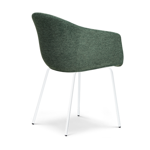 Nolon Nora-Otis Eetkamerstoelen Set van 2 - Donkergroen - Witte Poten - vtwonen shop