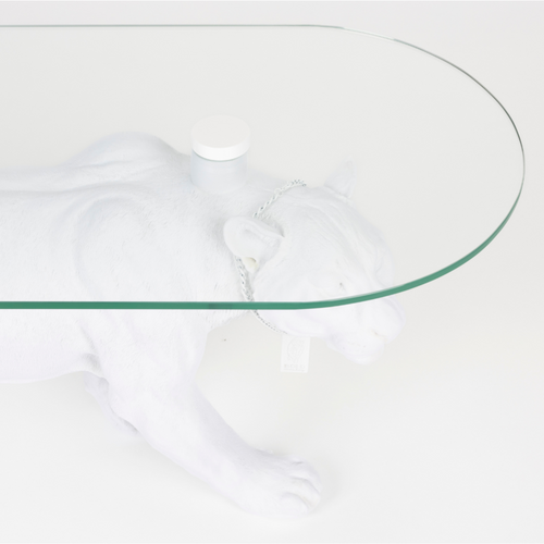 Bold Monkey Dope As Hell Panter salontafel Wit - vtwonen shop