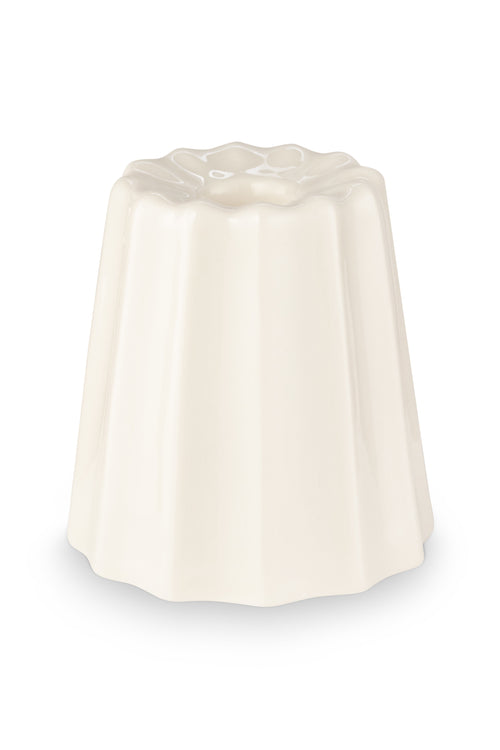 vtwonen Kandelaar Set van 6 - Keramiek - Wit - 5.6x6cm - vtwonen shop