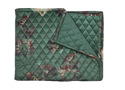 Beddinghouse x Van Gogh Museum Peonies Bedsprei - 180x260 cm - Groen - vtwonen shop