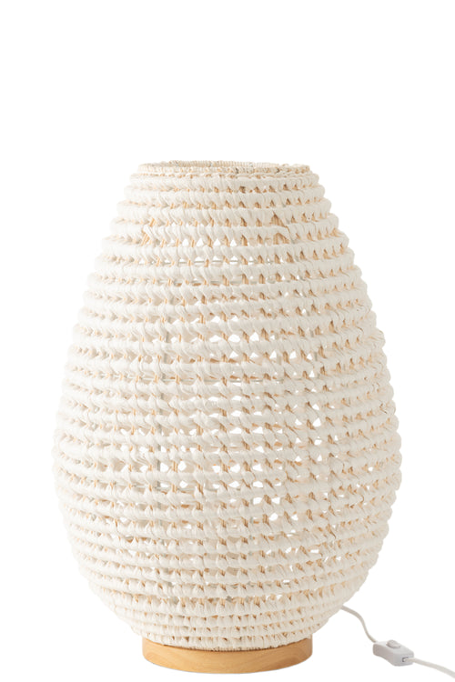 J-Line lamp Getwist - metaal - wit - vtwonen shop