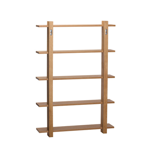 Hübsch plank Simple - mdf/eikenfineer/eikenhout - 60x14xh87cm