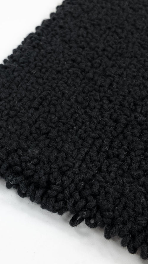 Vloerkleed MOMO Rugs Opus Loop Black 250x350 cm - vtwonen shop