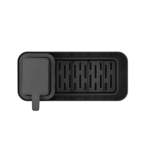 Brabantia SinkSide Aanrecht Organiser Set, Aanrechtbakje en Zeepdispenser - Dark Grey