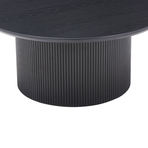 Salontafel rond ADELINA Donker eiken - vtwonen shop