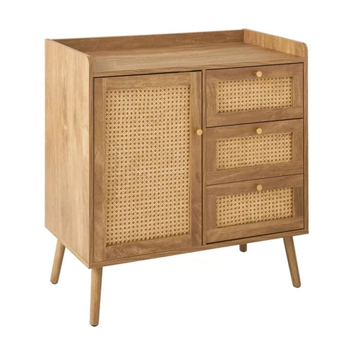 Calicosy - PALMO Ladekast 3 lades - Licht hout - 39x80x79,5 cm