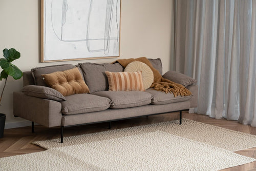 Wollen vloerkleed Nuta ivoor/wit -  Interieur05