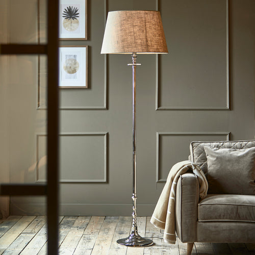 Rivièra Maison L'Hôtel Floor Lamp - Aluminium - Zilver - vtwonen shop