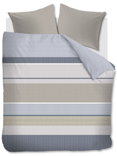 Beddinghouse Dekbedovertrek Hilde - 240 x 200/220 cm - Blauw