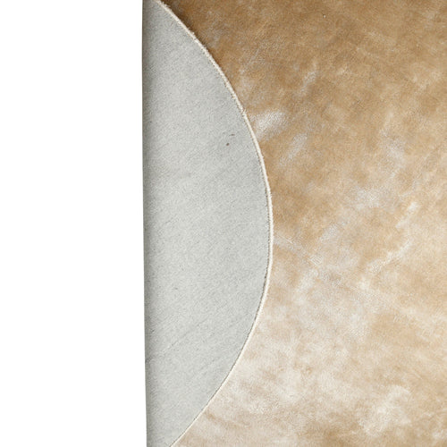 PTMD vloerkleed Flavia - taupe - 160x160x1cm