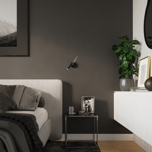 Sollux Lighting Wandlamp AXIL zwart - 8x52x52cm