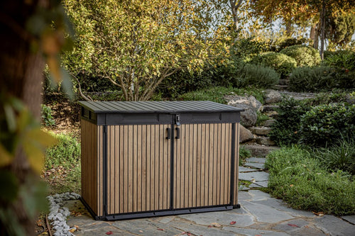 Keter Venetian Opbergkast 2020L - 190x109x132,5 cm - Bruin - vtwonen shop