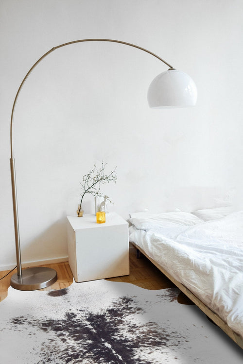 AFK Living vloerkleed Lily - dierenhuid-effect - grijs - 155 x 190 cm - vtwonen shop