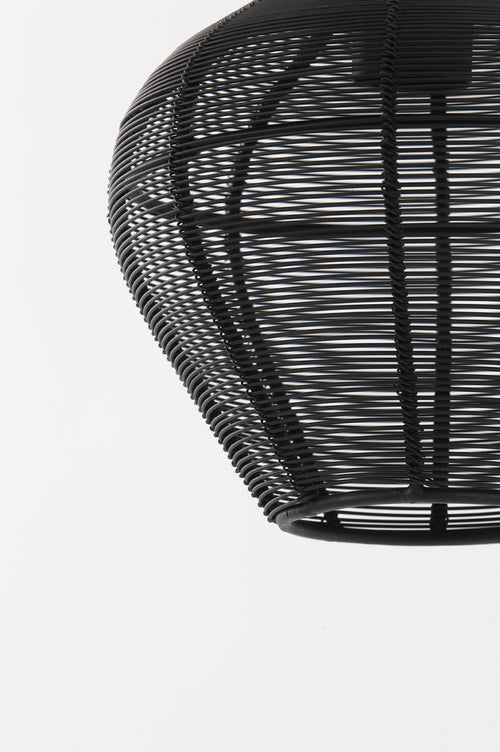 Light & Living hanglamp ALVARO - Ø20x22cm - zwart