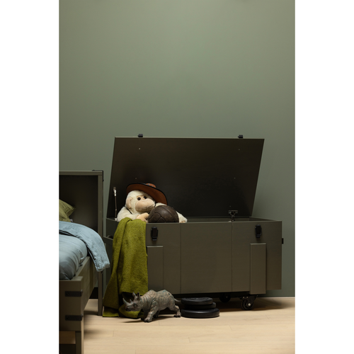 WOOOD opbergkist Bobby - Grenen - Forrest - 55x100x56 - vtwonen shop