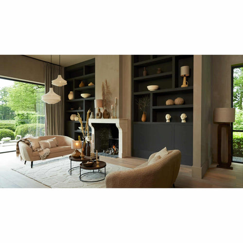 Light & Living vloerlamp Kelafo - bruin - 38x12x125cm