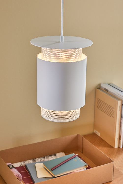 Hübsch hanger Edge - ijzer - ø20xh26cm, e27/40w - vtwonen shop