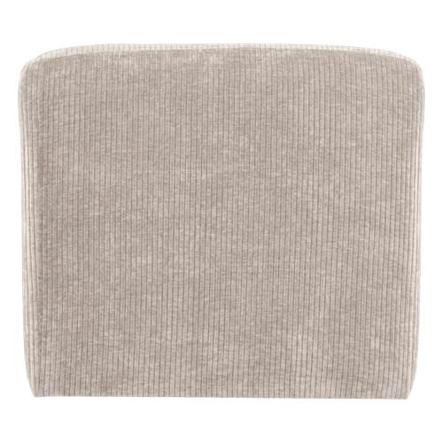 WOOOD 1-zits bank Mojo Base - Ribstof - Ecru - 74x84x97