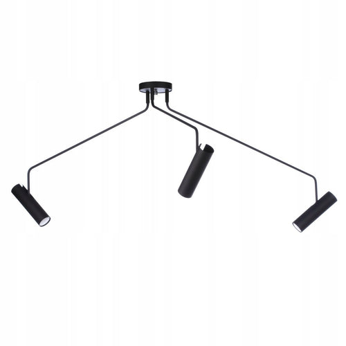 Nowodvorski spot Eye - 3 lichts - 130  x 60   cm - zwart - vtwonen shop