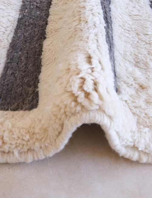 AFK Living vloerkleed Berber - handgemaakt - Wol - 250 x 350 cm