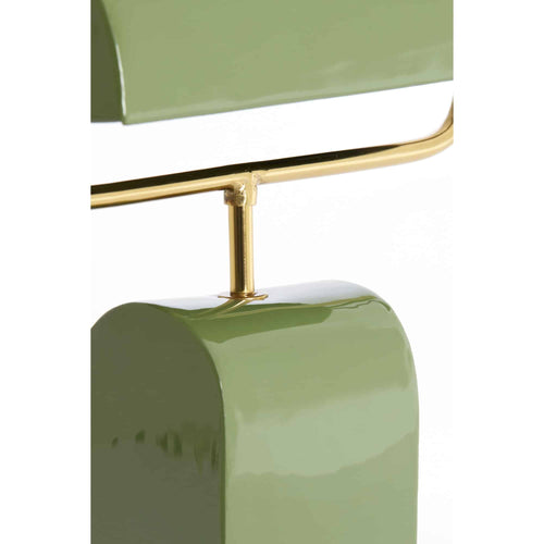 Light & Living tafellamp Cardona - groen - 35x15.5x38cm