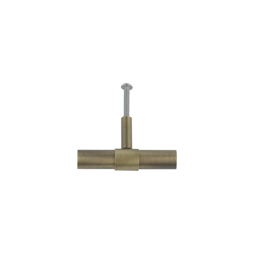 Gepatineerde messing knop