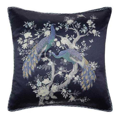 Laura Ashley Sierkussen met ritssluiting Belvedere Midnight 50x50cm - vtwonen shop