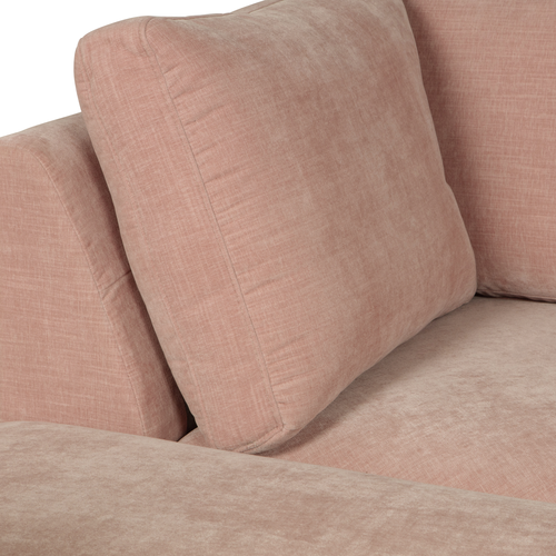 vtwonen hoek bank element Family - Polyester - Roze - 85x96x96